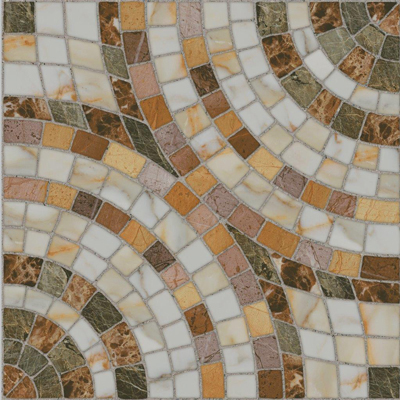 Керамогранит М-Квадрат (Кировская керамика) ProGres (Прогрес) Бремен Мармор Коричневый 45х45 см (739661)