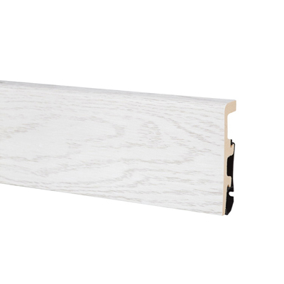 Плинтус напольный Arbiton (Арбитон) Fado снежный ясень 58х20х2400 мм