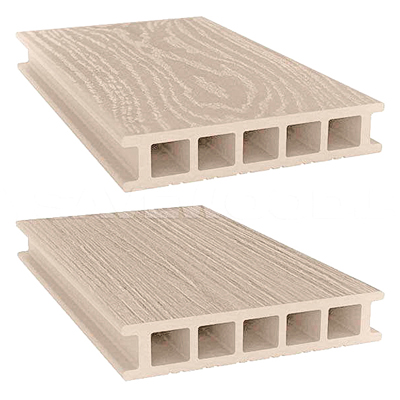 Террасная доска ДПК Savewood SW Fagus Бежевый (T) 144х28 мм (1 м.п.)