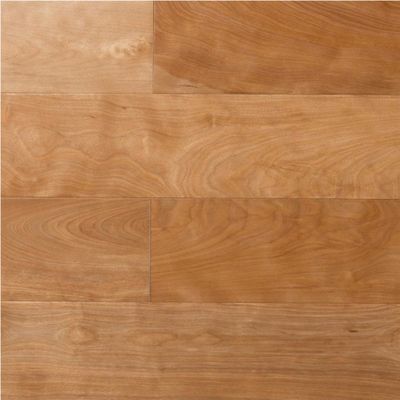 Паркетная доска Amber Wood (Амбер Вуд) Фьюжн 125 мм Береза желтая Натур лак