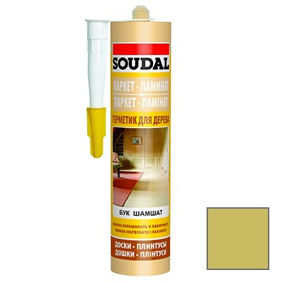 Герметик для дерева Soudal (Соудал) паркетный сосна (Арт. 119645) 300 мл