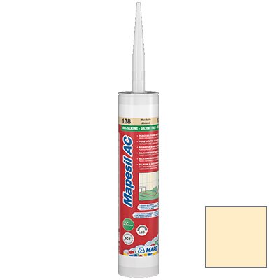 Герметик силиконовый Mapei (Мапей) Mapesil AC 131 Ваниль 310 мл