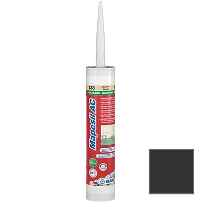Герметик силиконовый Mapei (Мапей) Mapesil AC 120 Черный 310 мл