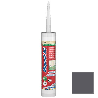 Герметик силиконовый Mapei (Мапей) Mapesil AC 119 Серый Лондон 310 мл