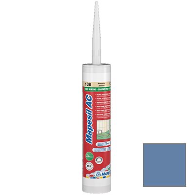 Герметик силиконовый Mapei (Мапей) Mapesil AC 172 Небесно-голубой 310 мл