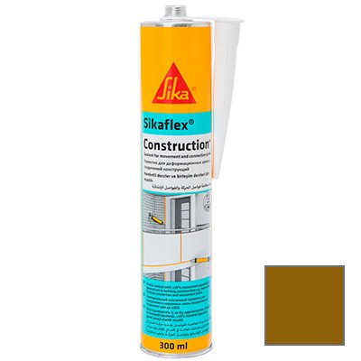 Герметик Sika (Зика) Sikaflex Construction для бетонных и каменных фасадов Коричневый 300 мл