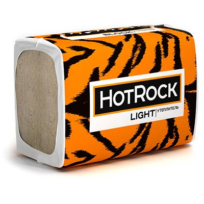 Базальтовая вата HotRock Лайт Light Эко 1200х600х50 мм 8 шт. (25 кг/м3; 0,288 м3; 5,76 м2)